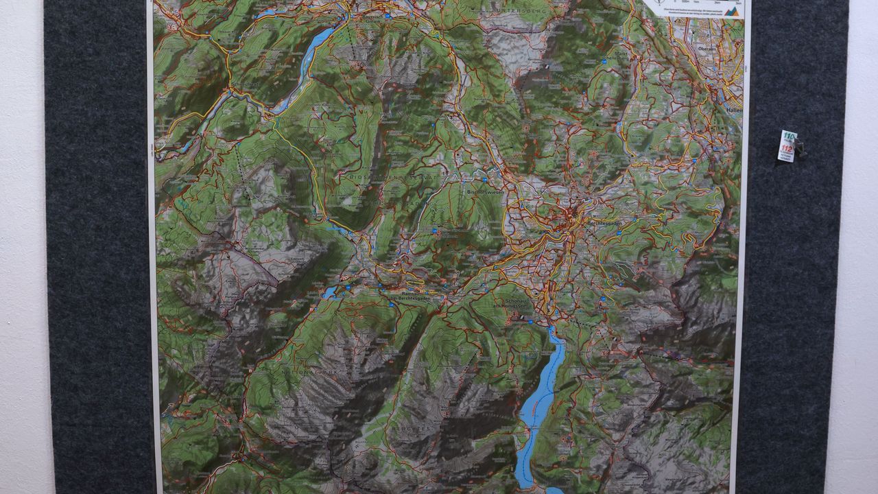 Wander- und Ortsplan Wander- und Ortsplan